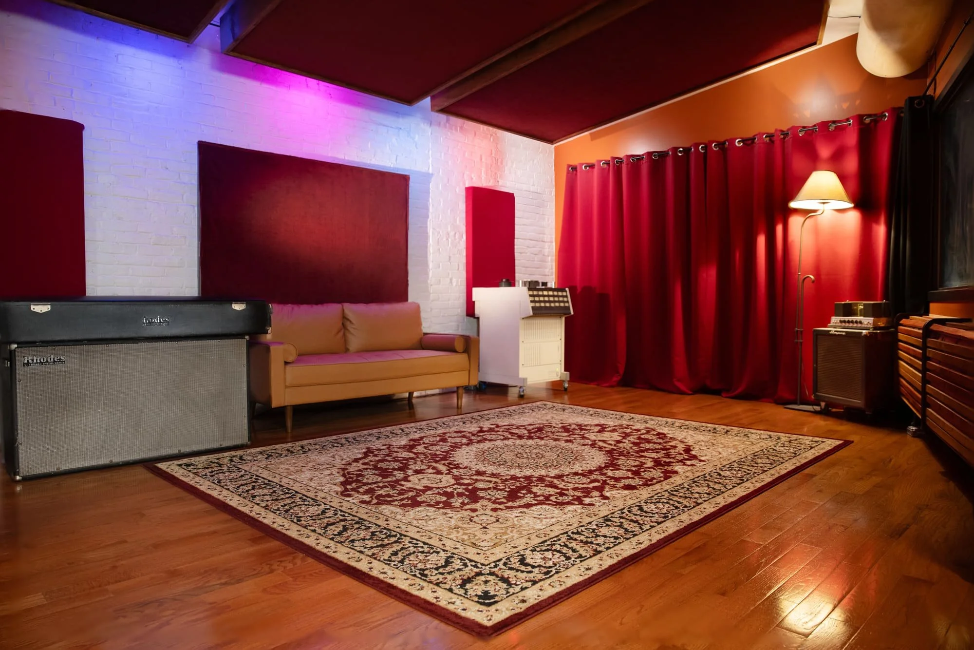 Large isolation room for drums and ensembles at Philadelphia recording studio Rittenhouse Soundworks