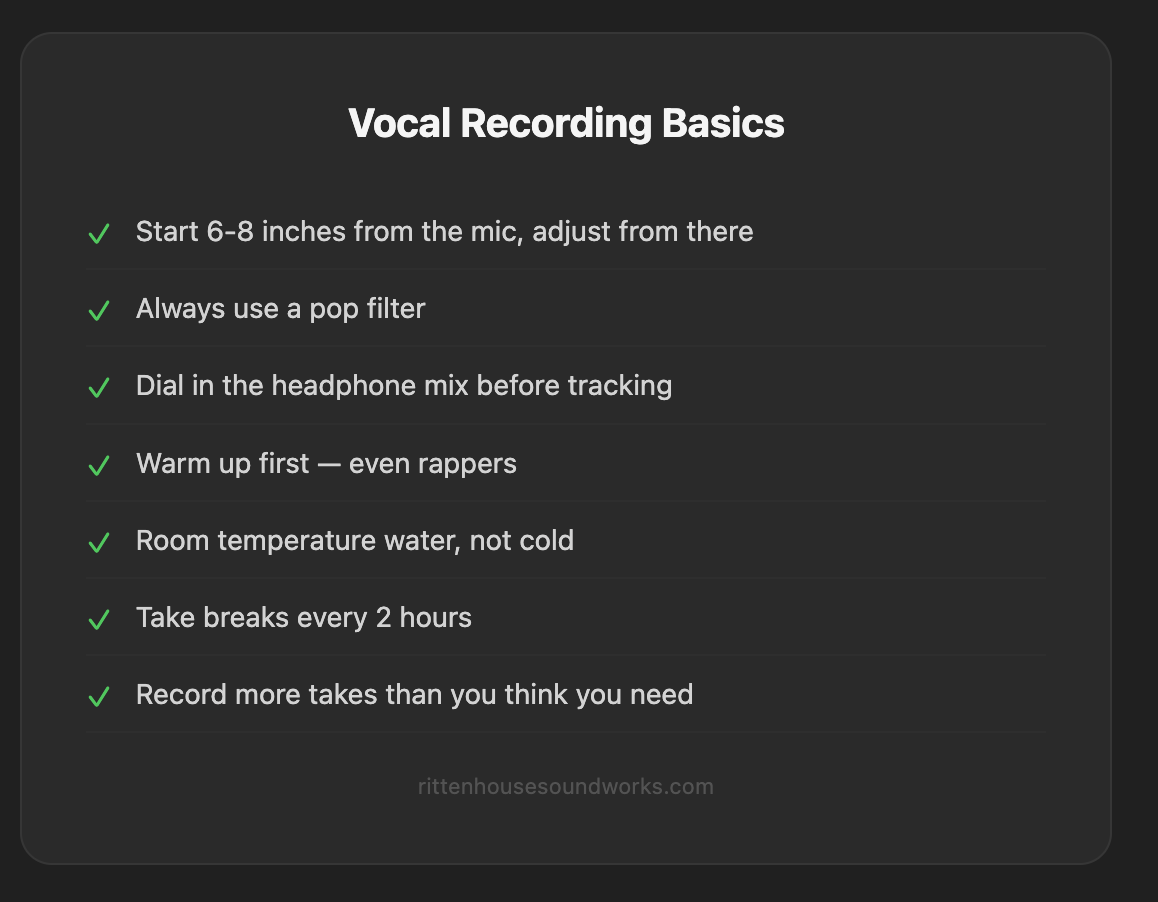 Vocal Recording Basics